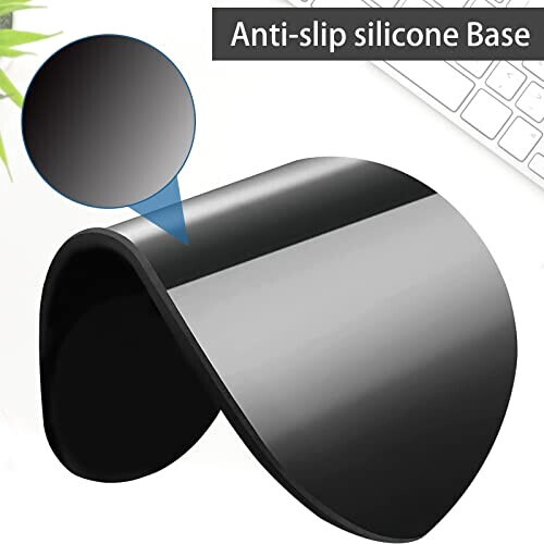 Tapis de souris noir 190x230 mm variant 3 