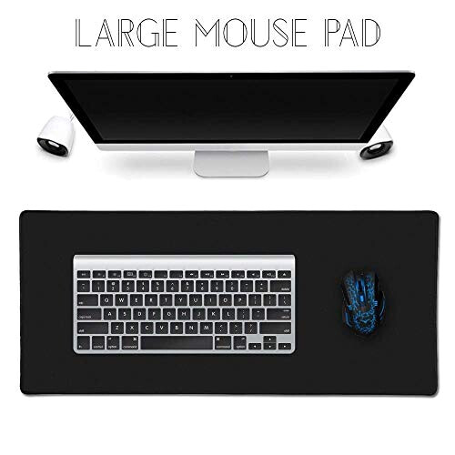 Tapis de souris noir 90x40 900x400 mm variant 5 