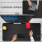 Tapis de souris noir 100 x 50 100x50 cm - miniature variant 2