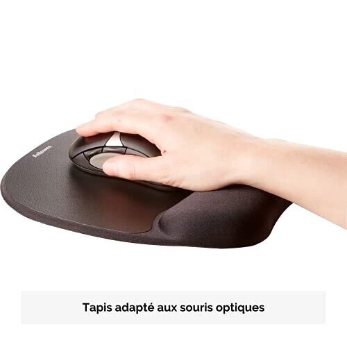 Tapis de souris noir variant 0 