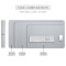 Tapis de souris gris 90x43 cm - miniature variant 6