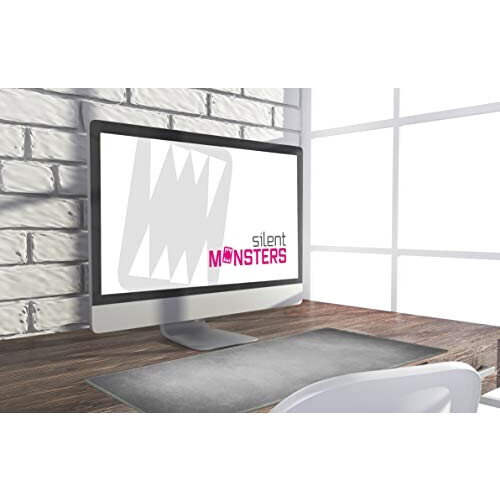 Tapis de souris gris XXL 90x40 cm variant 3 