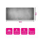 Tapis de souris gris XXL 90x40 cm - miniature variant 2