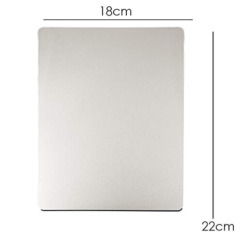 Tapis de souris gris argent 22x18 cm variant 1 
