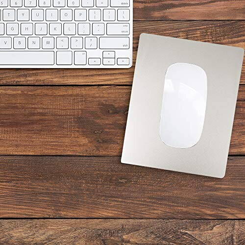 Tapis de souris gris argent 22x18 cm variant 4 