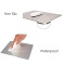 Tapis de souris gris argent 22x18 cm - miniature variant 3
