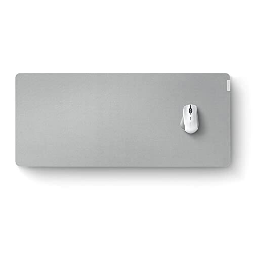 Tapis de souris gris mercury XXL