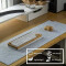 Tapis de souris gris light gris xl 90x30 cm - miniature variant 3