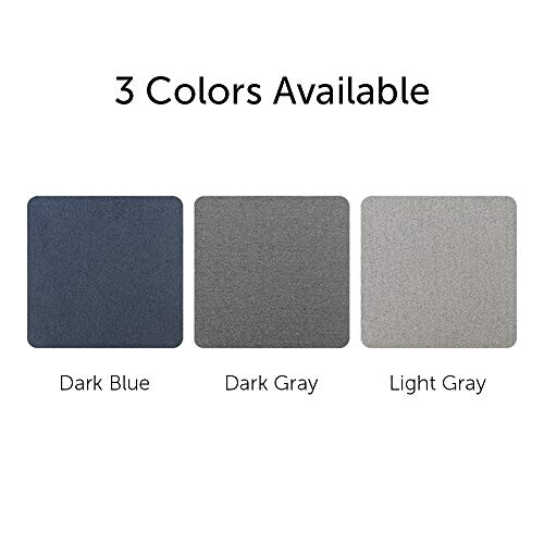 Tapis de souris gris clair 22x22 cm variant 4 