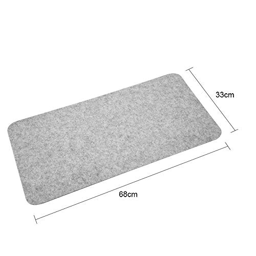 Tapis de souris gris clair 68x33 cm variant 0 