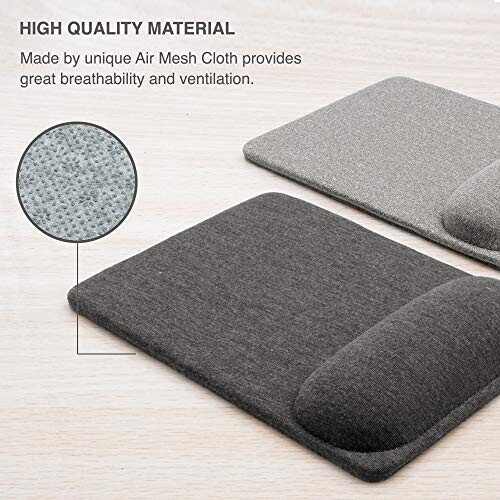 Tapis de souris gris gray 22x15 cm variant 4 