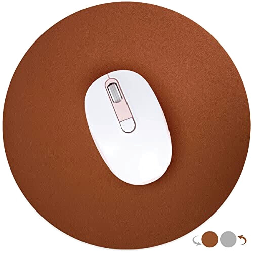 Tapis de souris marron + gris 25x25 cm