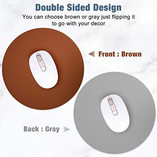 Tapis de souris marron + gris 25x25 cm variant 0 