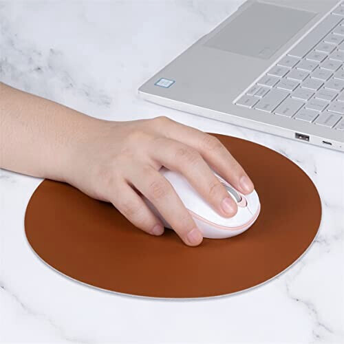 Tapis de souris marron + gris 25x25 cm variant 5 