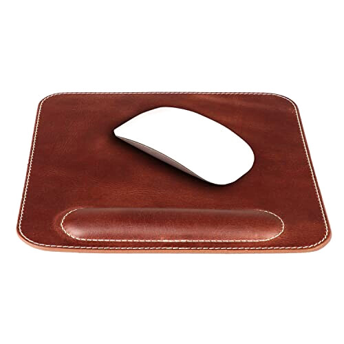 Tapis de souris marron 20.8x20.8 cm