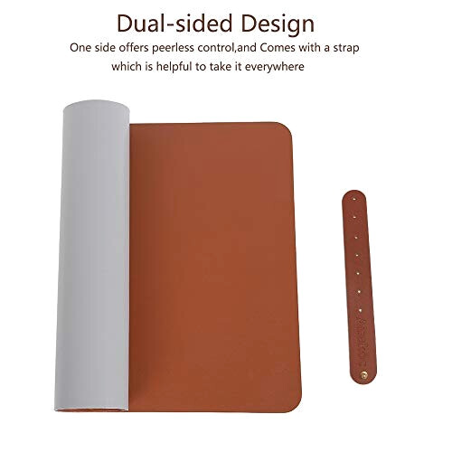 Tapis de souris marron + gris 90x40 cm variant 5 