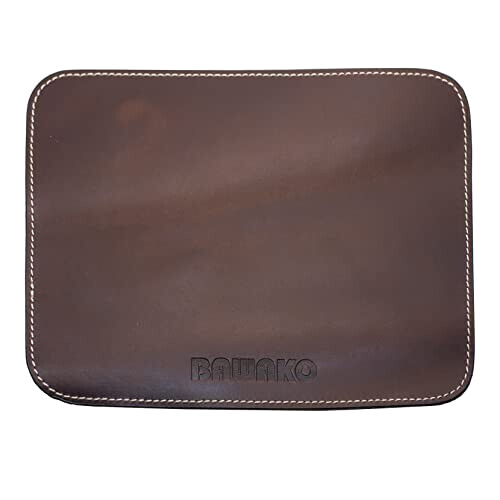 Tapis de souris marron foncé 16x21 cm