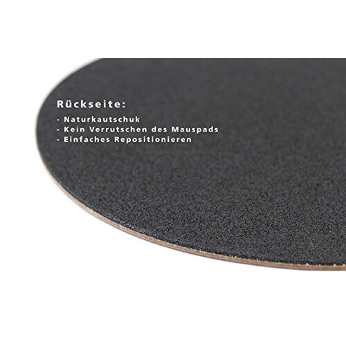 Tapis de souris marron cuir bronzage variant 4 