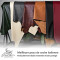 Tapis de souris marron noisette 25x18 cm - miniature variant 3