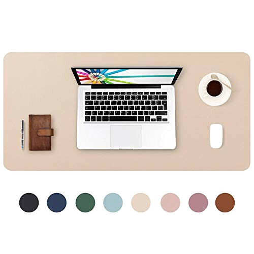 Tapis de souris beige xl 80x40 cm