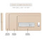 Tapis de souris beige xl 80x40 cm - miniature variant 6